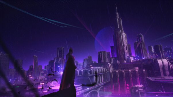 Batman In Gotham Rising Above